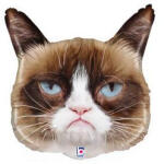 Grabo Óriás lufi 28" 72cm Mérges macska (LUFI532478)