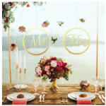  Mr&Mrs karika szett natúr 2db - papelito