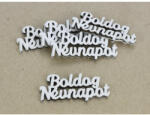  Boldog Névnapot" felirat fehér 2, 3x5, 3cm 5db/csomag - papelito