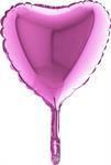 Grabo Balon folie mini inima roz 24 cm