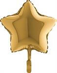 Grabo Balon folie mini stea aurie 24 cm