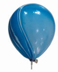 Balloons4party Set 5 baloane latex albastru degrade 35 cm