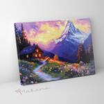 Makana Hajnalodó táj - Számfestő készlet, kerettel (40x50 cm)