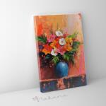 Makana Egzotikus virágcsokor- Számfestő készlet, kerettel (40x50 cm)