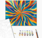 Alkotásutca Mandala 28 - Számfestő készlet kereten 40x50