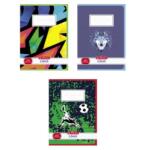 Herlitz 523 jegyzetfüzet, A5, vonalas, 70g/m2, fiús motívumok keveréke