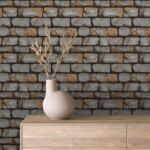  Tapet personalizat Decor caramida 0039