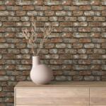  Tapet personalizat Decor caramida 0058