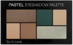 Pastel Paleta de farduri de pleoape Profashion So In Love No. 204 Soul, 6.6g, Pastel