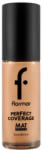 Flormar Fond de ten mat Perfect Coverage Mat Touch 314 Light Beige, 30ml, Flormar