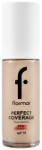 Flormar Fond de ten Perfect Coverage 130 Light Beige, 30ml, Flormar