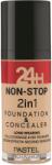 Pastel Fond de ten si corector 2in1 24h Profashion No. 603 Ivory, 30ml, Pastel