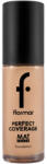 Flormar Fond de ten mat Perfect Coverage Mat Touch 301 Soft Beige, 30ml, Flormar