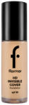 Flormar Fond de ten Invisible Cover HD 50 Light Beige, 30ml, Flormar