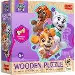 Trefl - Puzzle Paw Patrol wooden 50 pieces - 40 - 99 piese