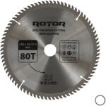 ROTOR Disc taiat lemn ROTOR 250*30/25, 4 cu adaptor 80T (16023)
