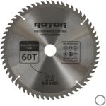ROTOR Disc taiat lemn ROTOR 250*30/25, 4 cu adaptor 60T (16022)