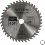 ROTOR Disc taiat lemn ROTOR 250*30/25, 4 cu adaptor 40T (16021)