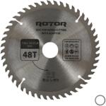ROTOR Disc taiat lemn ROTOR 190*30/25, 4 cu adaptor 48T (16013)