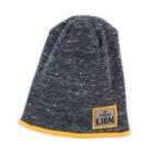 Nicol Boneta pentru bebeluşi Nicol Prince Lion, gri, cu şuviţe, mărime 56/62