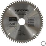 ROTOR Disc taiat lemn ROTOR 190*30/25, 4 cu adaptor 60T (16014)