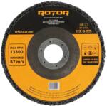 ROTOR Disc abraziv pentru indepartarea vopselei din lemn si fier 125 X 22.2 TYPE CORAL granulatie 80 ROTOR (15948)