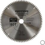 ROTOR Disc taiat lemn ROTOR 305*32/30/25, 4 cu adaptor 80T (16030)