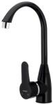 PLAMIX Baterie bucatarie din plastic PLAMIX Mario-011 Black (14572)