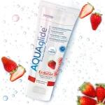 AQUAglide - vízbázisú síkosító 5 ízben (100 ml) Ízesítés: eper