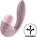 Satisfyer Supernova - akkus, léghullámos 2in1 vibrátor Szín: lila