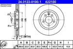 ATE Disc frana fata Seat Toledo I, VW Golf III ATE 24.0122-0100.1 (24.0122-0100.1)