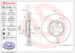BREMBO Disc frana BREMBO 09. E143.11 (09.E143.11)