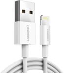 UGREEN US155 КАБЕЛ USB А / Lightining MFI 2m UGREEN - БЯЛ (Ugreen 20730)