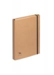 PAGNA Füzetbox, A4, 40 mm, nátronpapír, 'Pur', barna (PG2131611) (PG2131611)