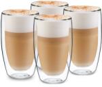 Klarstein Glaswerk Carajillo, duplafalú thermo pohár, 450 ml, kézműves, boroszilikát üveg (GLW3-Carajillo4) (GLW3-Carajillo4)