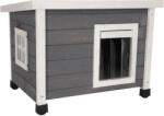 Kerbl Pet Kerbl Pet Rustica macskaház, fehér/szürke 57x45x43cm