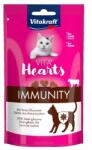 Vitakraft Vita Hearts Immunerősítő szívecskék marhahús Béta Glükán és inulinnal 40g - grandopet