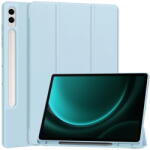Techsuit Husa pentru Samsung Galaxy Tab S9 FE Plus - Techsuit Flex Trifold - Sky Blue (KF2321691) - vexio