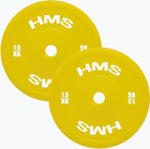 HMS PE olimpiai súly HMS TPP01 2 x 1, 5 kg sárga Súlytárcsa