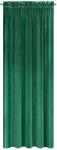 Eurofirany Samanta bársony sötétítő függöny Sötétzöld 140x270 cm (HS374440)