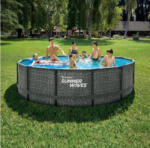 Polygroup Csere medencetest sötét halszálka mintás 427x107 cm (SW DH427X107FPAC) (P4A014424099)