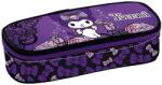Graffiti Penar școlar oval Graffiti Kuromi - Purple Laces, 1 fermoar (252343) Penar