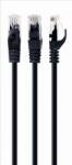 Gembird Patch Cord Gembird PP6U-1.5M/BK, UTP, Cat6, 1.5m, Black (PP6U-1.5M/BK) - flax