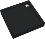 Schedpol Medium Black Mat cădiță de duș pătrată 90x90 cm negru 3.4731/C/MG (34731CMG)