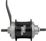Sturmey Archer S2C DuoMatic KickShift agyváltós hátsó kerékagy, 2s, 36H, 22T csavaros, kontrafékes, fekete