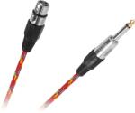 Cabletech Csökkentő Jack 6, 3mm - XLR aljzat, 5m (KPO2757-5)