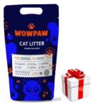  WowPaw WOW PAW Bentonit alom - Illatosítatlan macskáknak 5L + Ingyenes Meglepetés Macskának