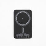  Univerzális Power Bank MagSafe 5000 mAh Mágneses Indukciós Gyorstöltővel, USB-C Kábellel, Lila