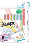 Sharpie Двувърхи маркери Sharpie S-note, 8 цвята (32028-А)