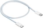 Akyga AK-USB-50 USB-C apa - USB-C apa 2.0 Adat és töltő kábel 0.5m - Fehér (AK-USB-50) (AK-USB-50)